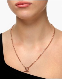 Medley Jewellery - Fob Fundamental Chain Necklace in Rose Gold