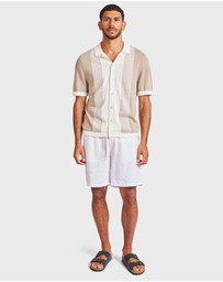 Academy Brand - Jackson Stripe Knit SS Shirt