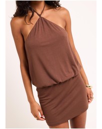 Alice In The Eve - Keely Halter Mini Dress