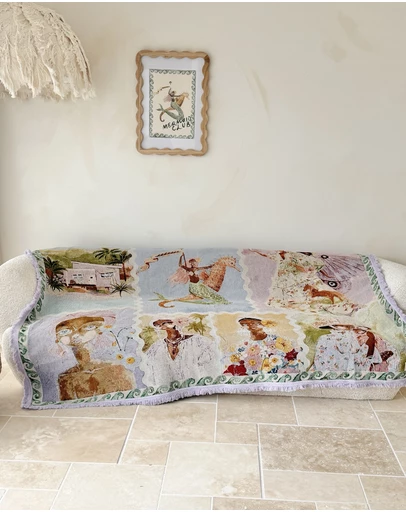 Good Throw Co - Summer Dream Art Throw Rug