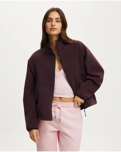 Cotton On Body Active - Polar Fleece Raglan Jacket