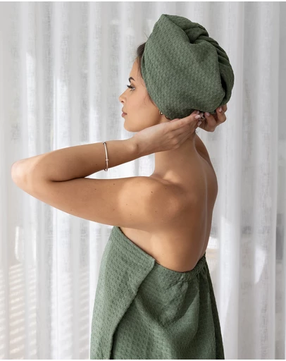 Bambury - Matrix Microfibre Waffle Hair Wrap