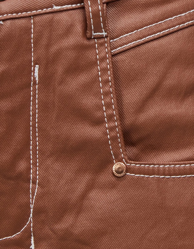 DRICOPER DENIM - Betzy Coated Copper Jeans
