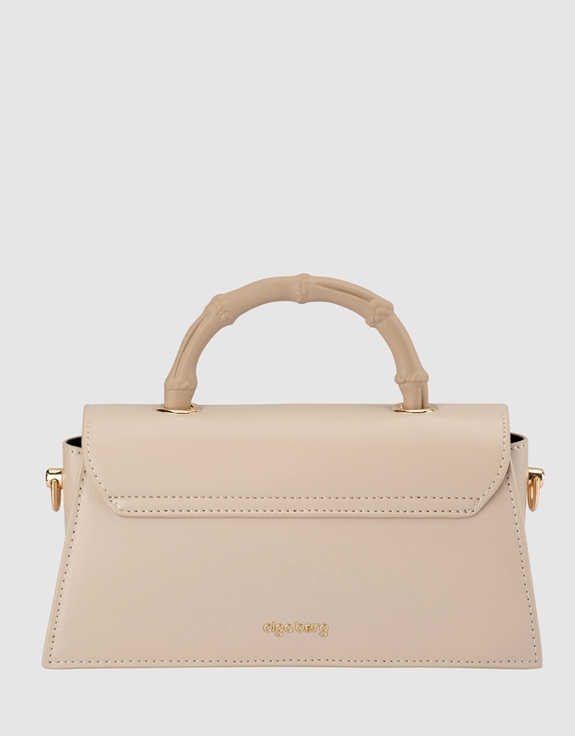 Olga Berg - Phoebe Bamboo Handle Bag