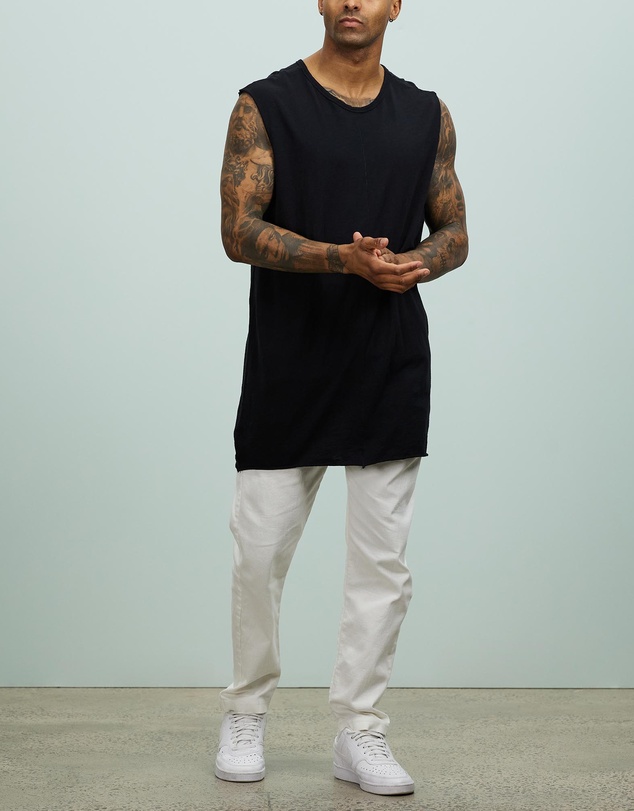 Surrounded By Ghosts - The Minium Cotton Muscle T-Shirt