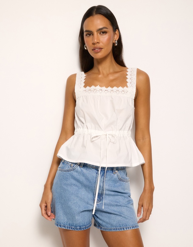 AERE - Elowen Lace Top