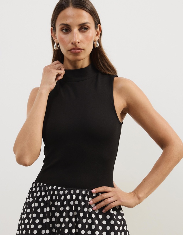 Atmos&Here - Annie Contrast Midi Dress