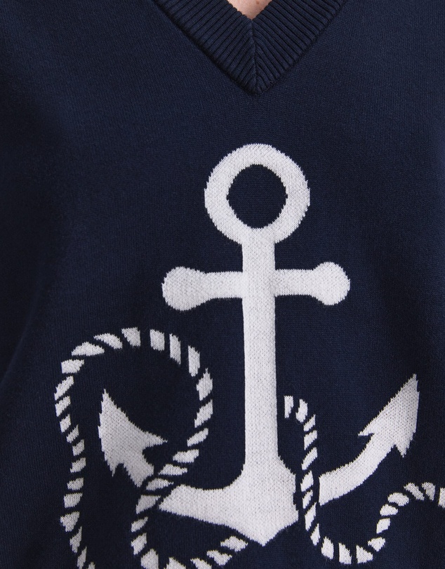 Sportscraft - Anchor Jacquard Sweater