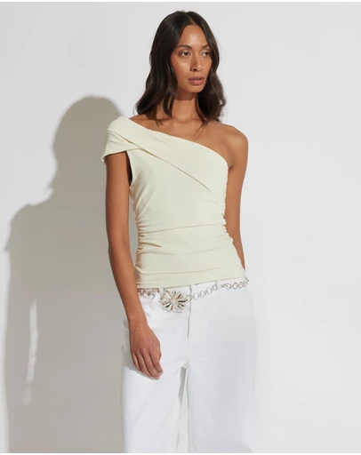 Decjuba - Ivy One Shoulder Twist Top