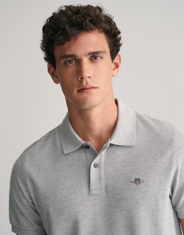 Gant - Regular Fit Shield Piqué Polo Shirt