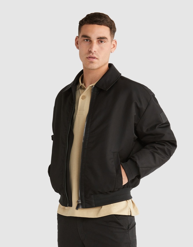 Calvin Klein - Sateen Down Bomber Jacket