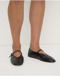 Assembly Label - Millie Leather Ballet Flats