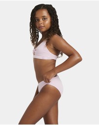 Roxy - Girls 8 to 16 Daisy Check Bralette Two Piece