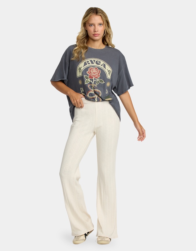 RVCA - Womens Ava Elastic Waist Pants