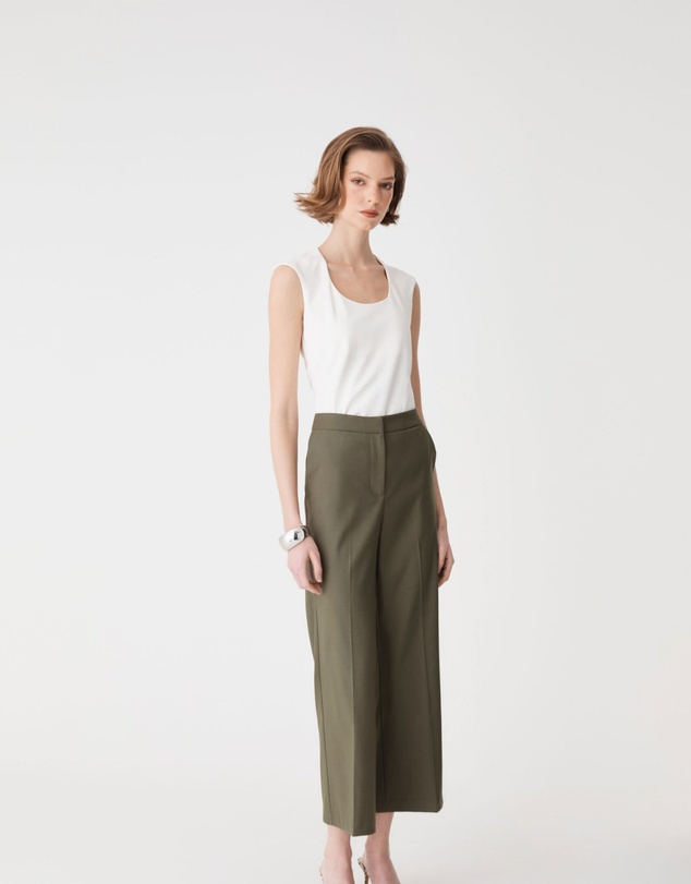 Forcast - Milan Crop Flare Pants