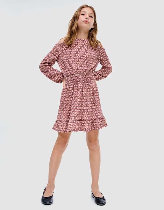 M.N.G - Greenc Dress - Kids-Teens