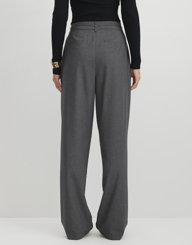 AERE - Nova Tie Waist Tailored Pants