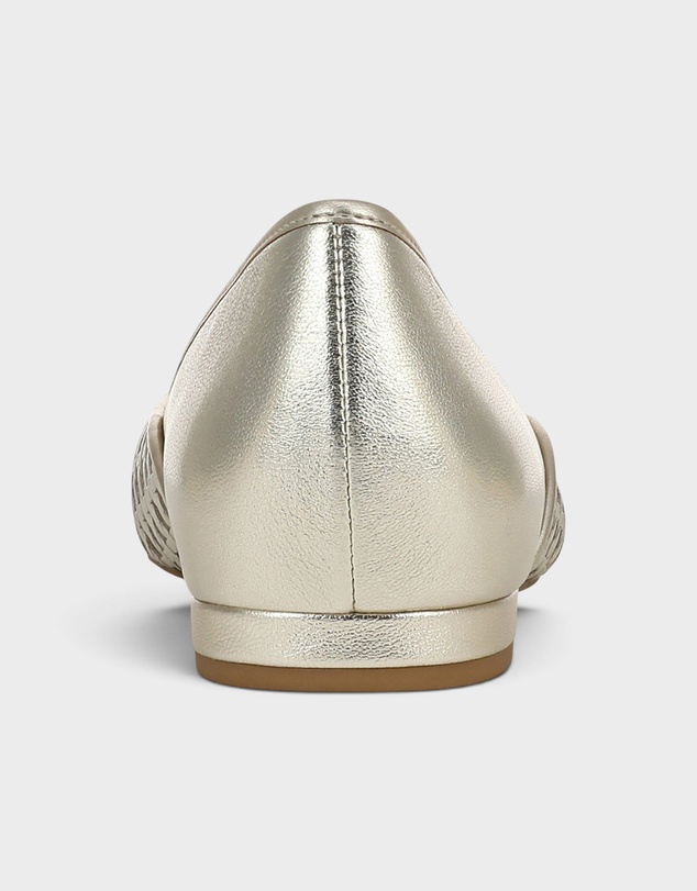 Vionic - Gracia Woven Flat - Gold