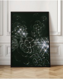 Olive et Oriel - Disco Kaleidoscope - Portrait by Samantha Hearn Art Print