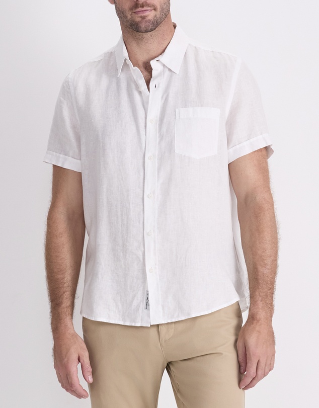 Sportscraft - Short Sleeve Linen Shirt
