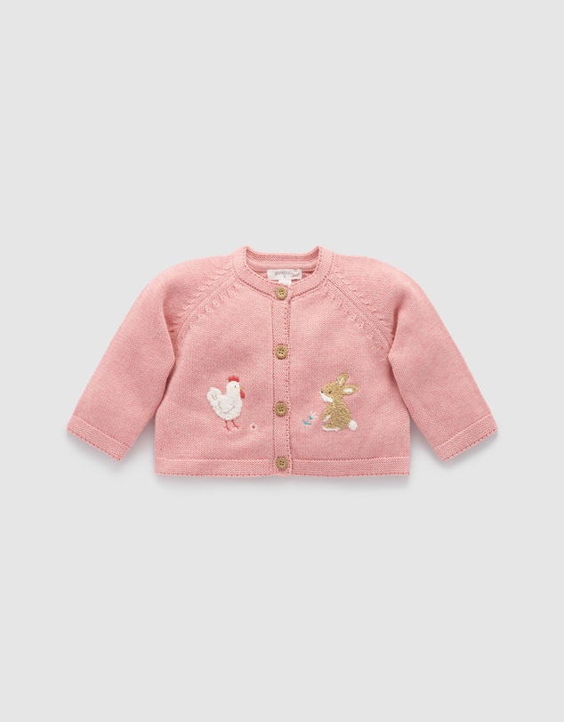 Purebaby - Cardigan - Kids-Babies
