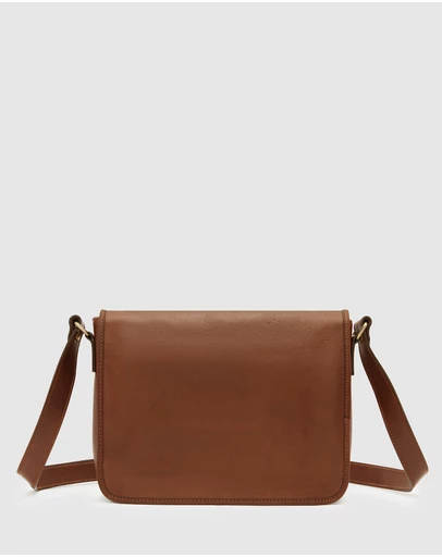 Republic of Florence - The Aurelian Brown Leather Messenger