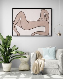 Inka Arthouse - Pink Nude by Henri Matisse Art Print