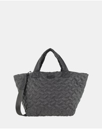 Pierre Cardin - Pierre Cardin Ladies Nylon Small Quilted Tote Bag