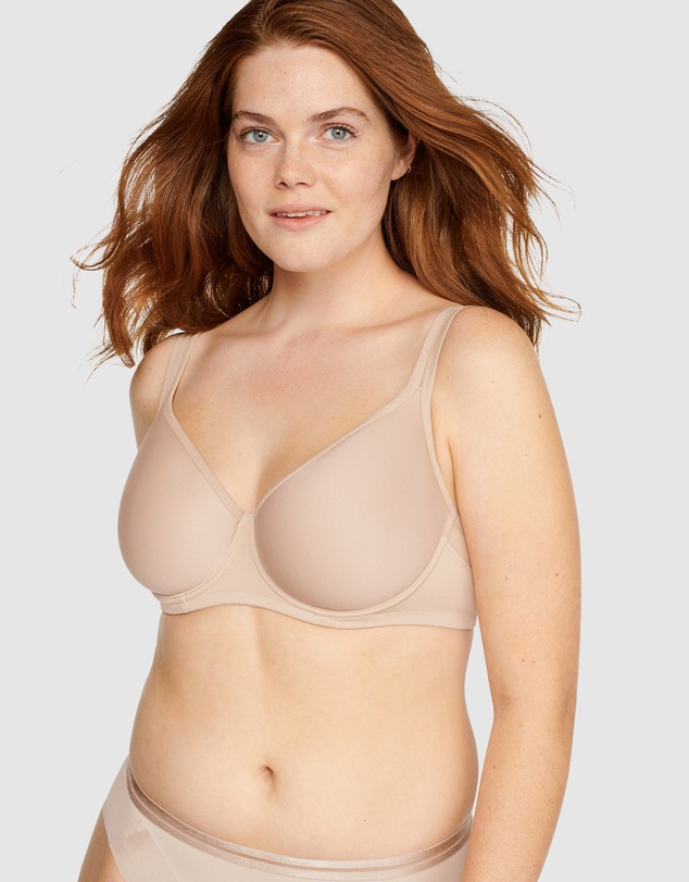 Naturana - Mesh Detail Underwire Spacer Bra