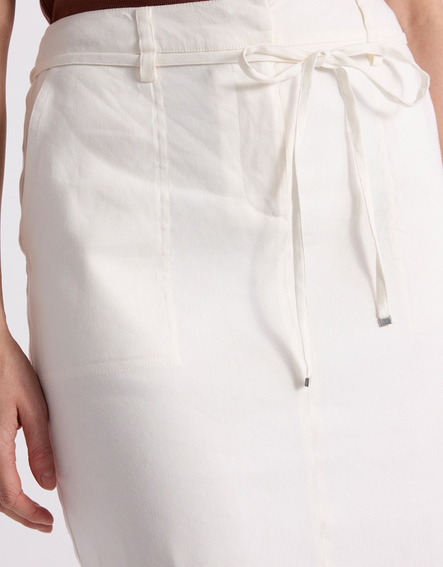 David Lawrence - Linnea Linen Blend Skirt