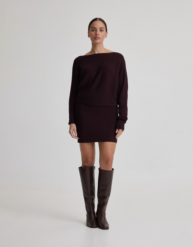 Oxford - Juliette Knitted Rib Dress