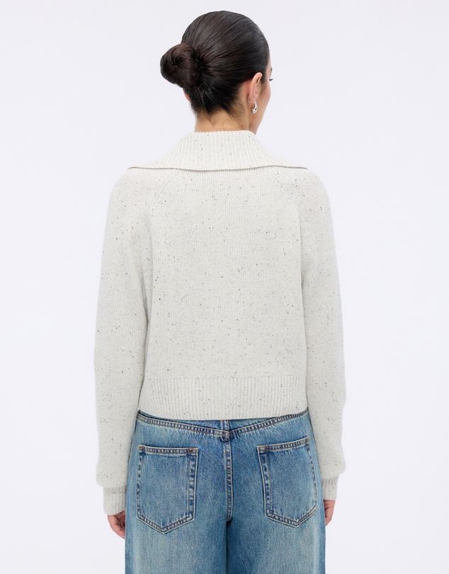 Minima Esenciales - Niles Merino Wool Zip Cardigan