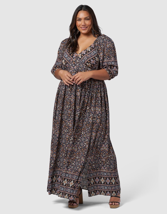 The Poetic Gypsy - On a Whim Midi Dress