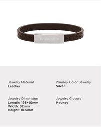 Emporio Armani - Silver tone Bracelet