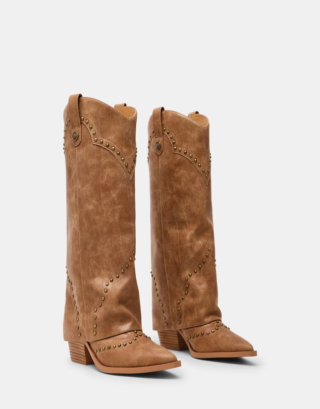 Steve Madden - Streamline Cognac Boots