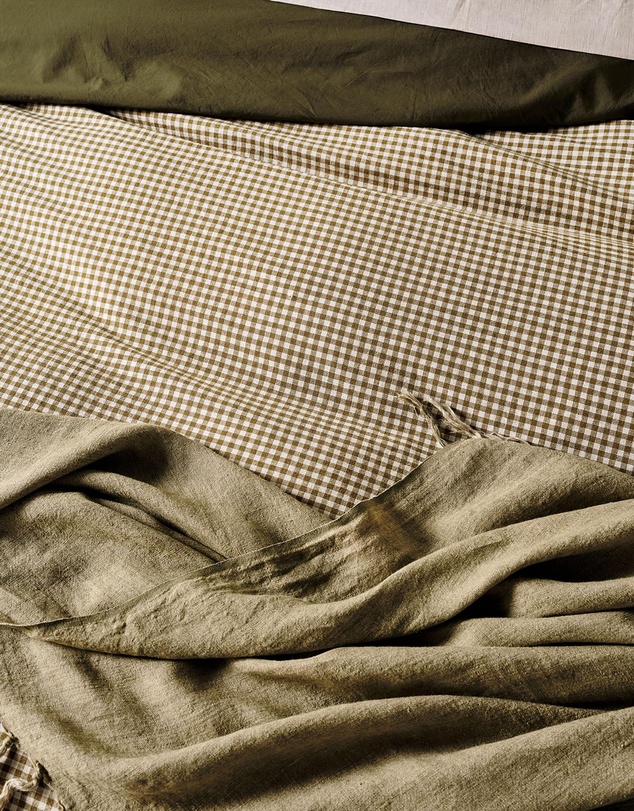 Aura Home - Mini Gingham Quilt Cover