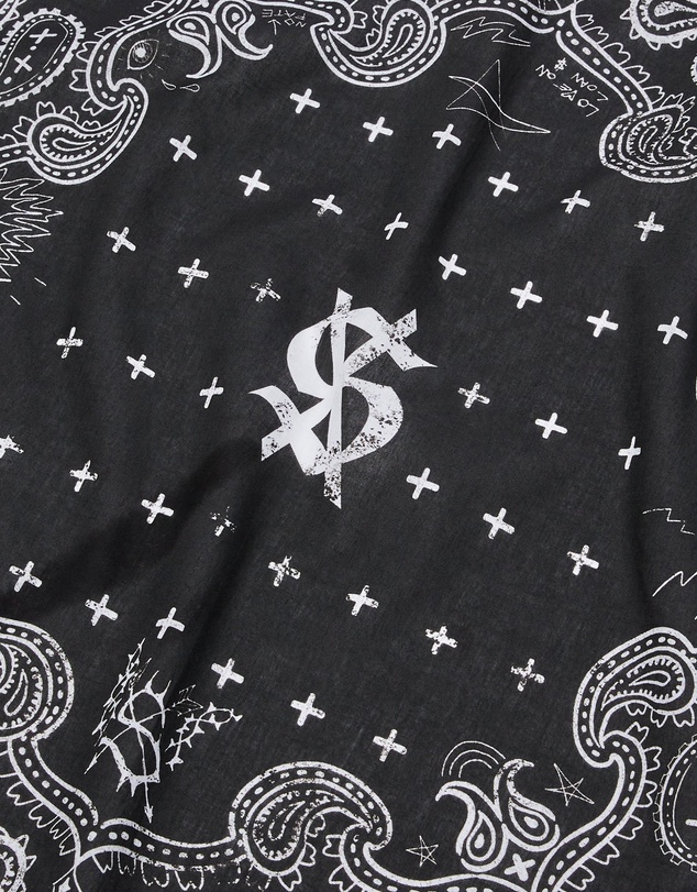 Ksubi - Ghosted Bandana Black/White