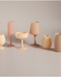 porter green - mecc | silicone unbreakable cocktail glasses
