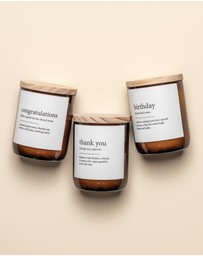 The Commonfolk Collective - Birthday ~ Dictionary Meaning Candle