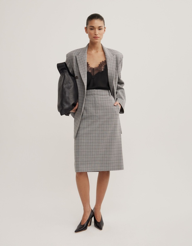 Witchery - Check Midi Skirt