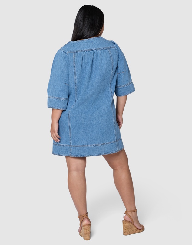 Indigo Tonic - Zoey Chambray Mini Dress