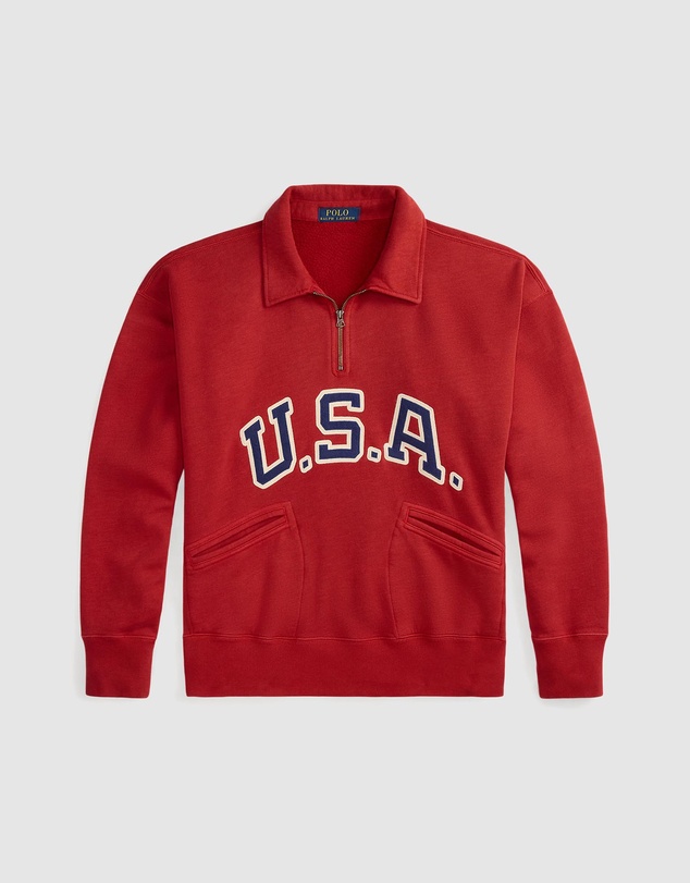 Polo Ralph Lauren - Vintage Fit USA Collared Sweatshirt