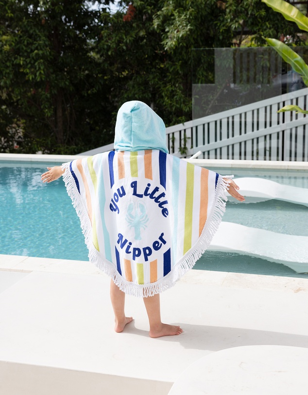 Bambury - Little Nipper Kids Shaped Beach Poncho
