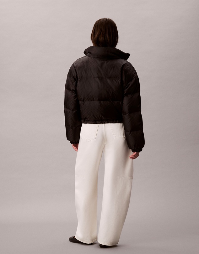 Calvin Klein - Allover Emblem Logo Puffer Jacket