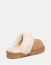 EVERAU - Australian Shepherd Ugg Marden Double Faced Sheepskin Upper House Shoes
