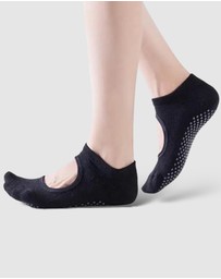 High Heel Jungle - Peek Pilates Yoga Grip Socks - 3 Pack