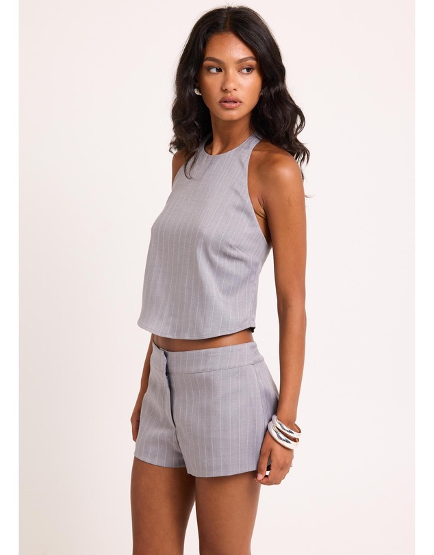 Alice In The Eve - Eliana Striped Halter Top