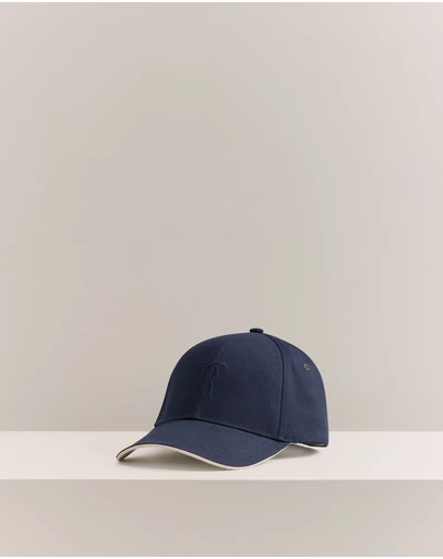 Trenery - Leo Monogram Cap in Night Sky