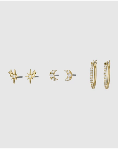 Fossil - Jewelry Gold Tone Earring