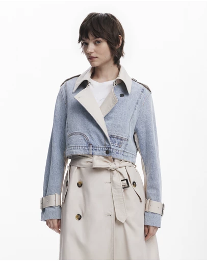 Desigual - Two-piece Trench Coat
